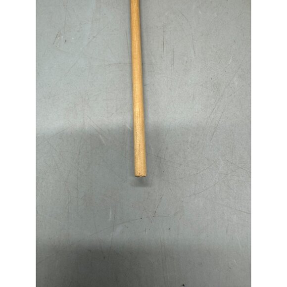 Vtg Wooden Amish-Themed Plant Stakes Hand-Painted Set Of 2 Folk Art Design READ - Picture 2 of 5